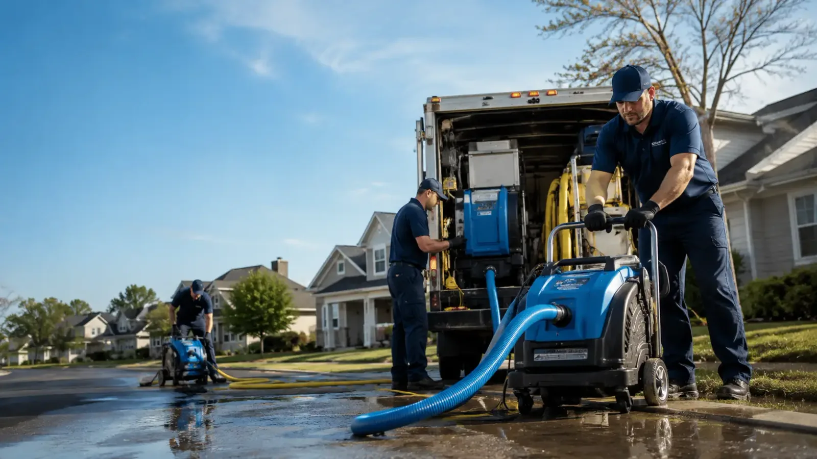 Flood Damage Cleanup in Churchville, NY